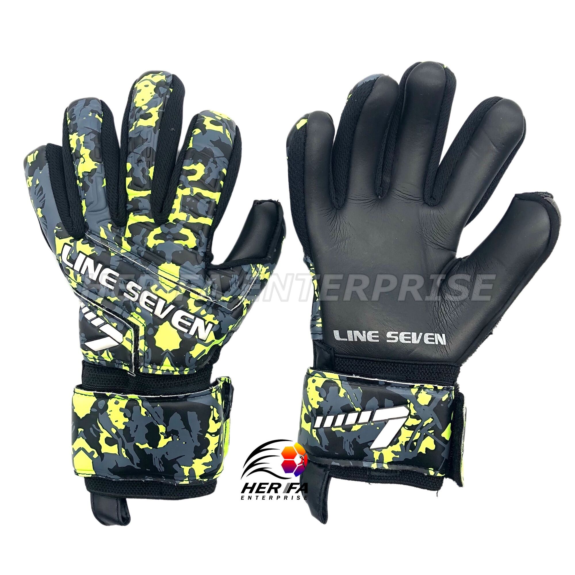 metal plated goalkeeper gloves