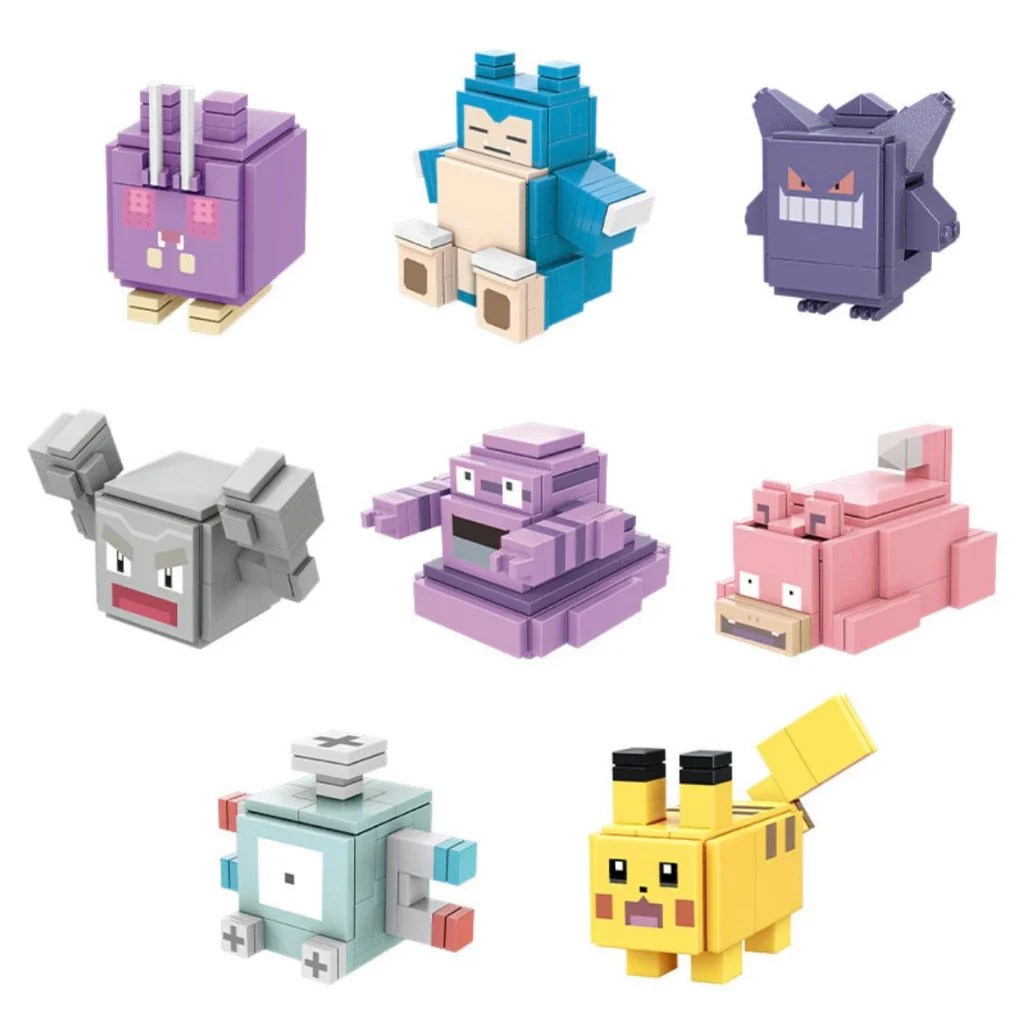 Official Pokemon Quest Collection Toy Blind Box Building Blocks