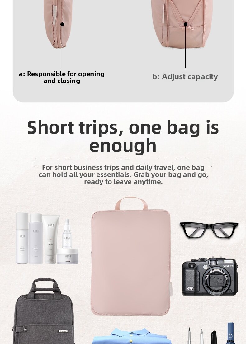WOZUN Compressible Storage Bag, Portable Organizer For Clothes & Bedding
_voghion.com