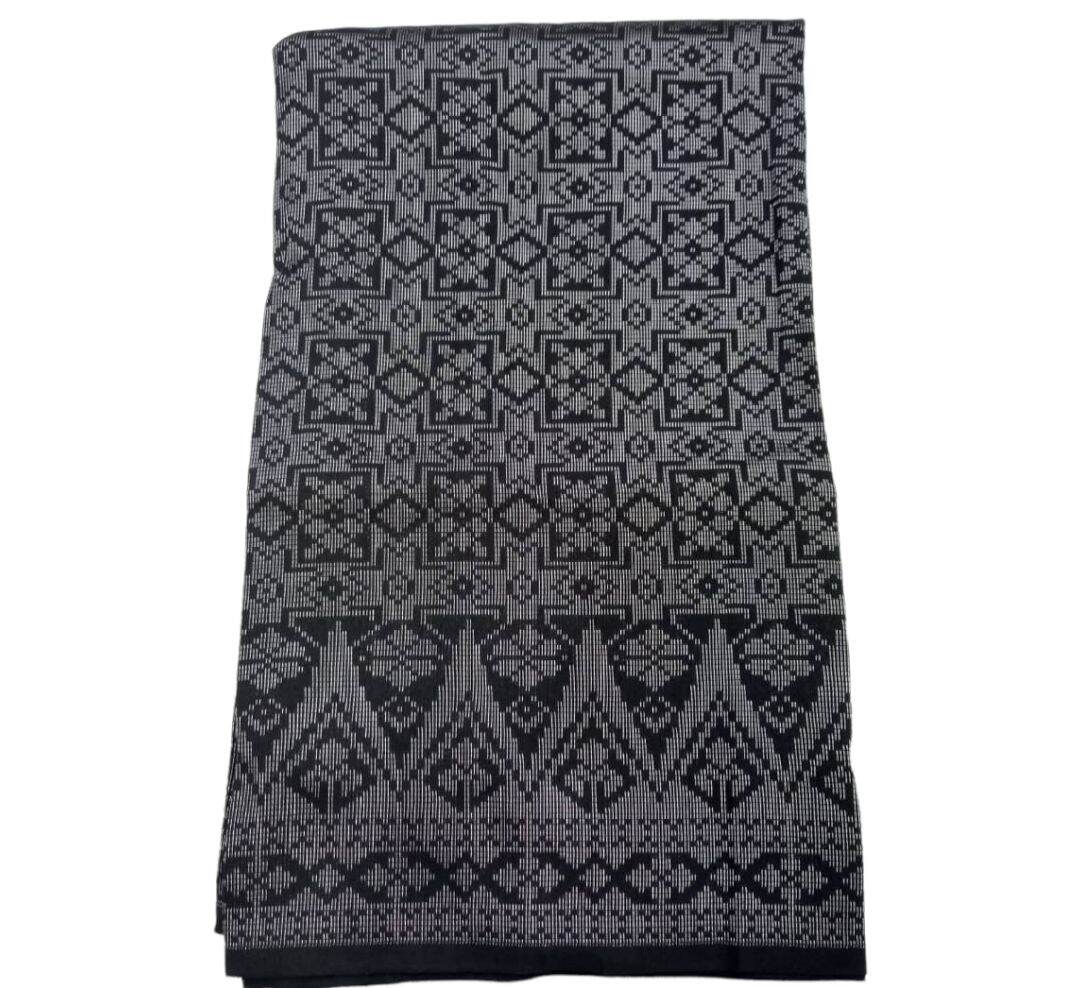 Sampin Songket Black Silver Edition | Lazada