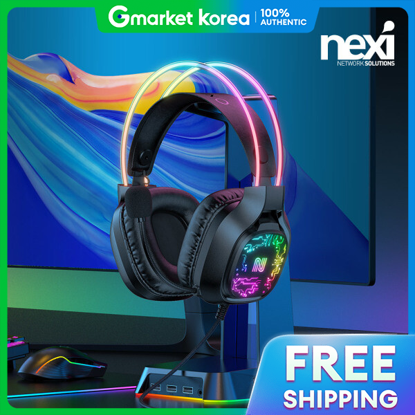 Nexi Virtual 7.1 Channel RGB Gaming Headset (NX1571)
