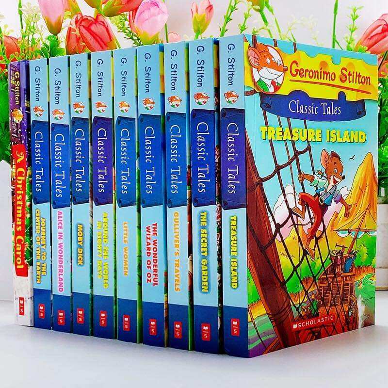 Geronimo Stilton Classic Tales (10 books per set) Lazada