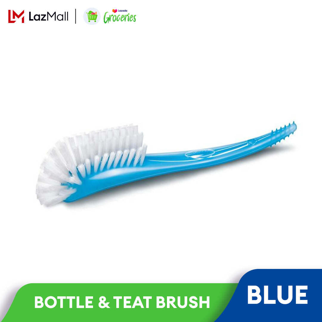 Philips Avent Bottle and Teat Brush (Blue) SCF145/06 Lazada