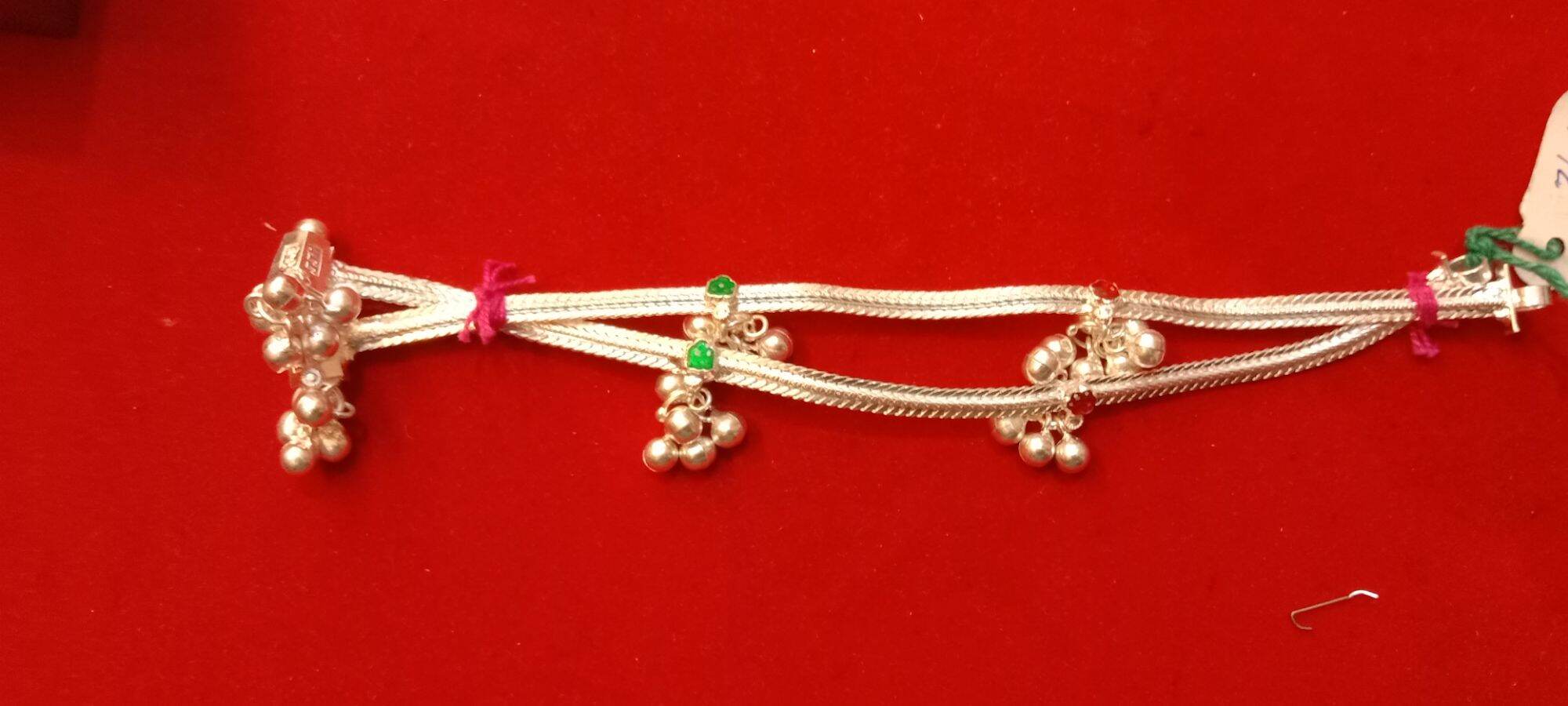 Anklet Silver Arunakodi For Boy Baby Original Silver Baby