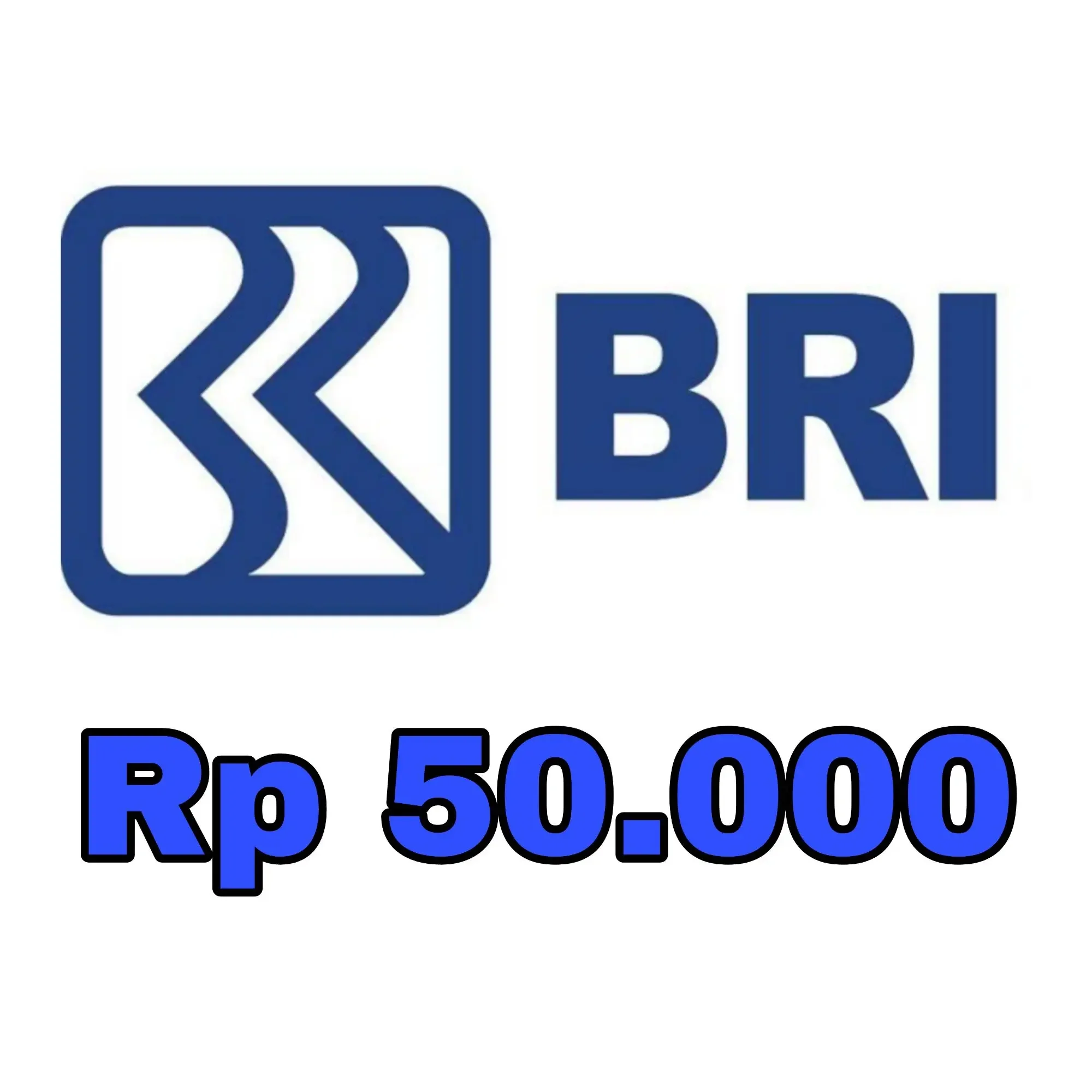 Isi Ulang BRI Indonesia Rp 50.000