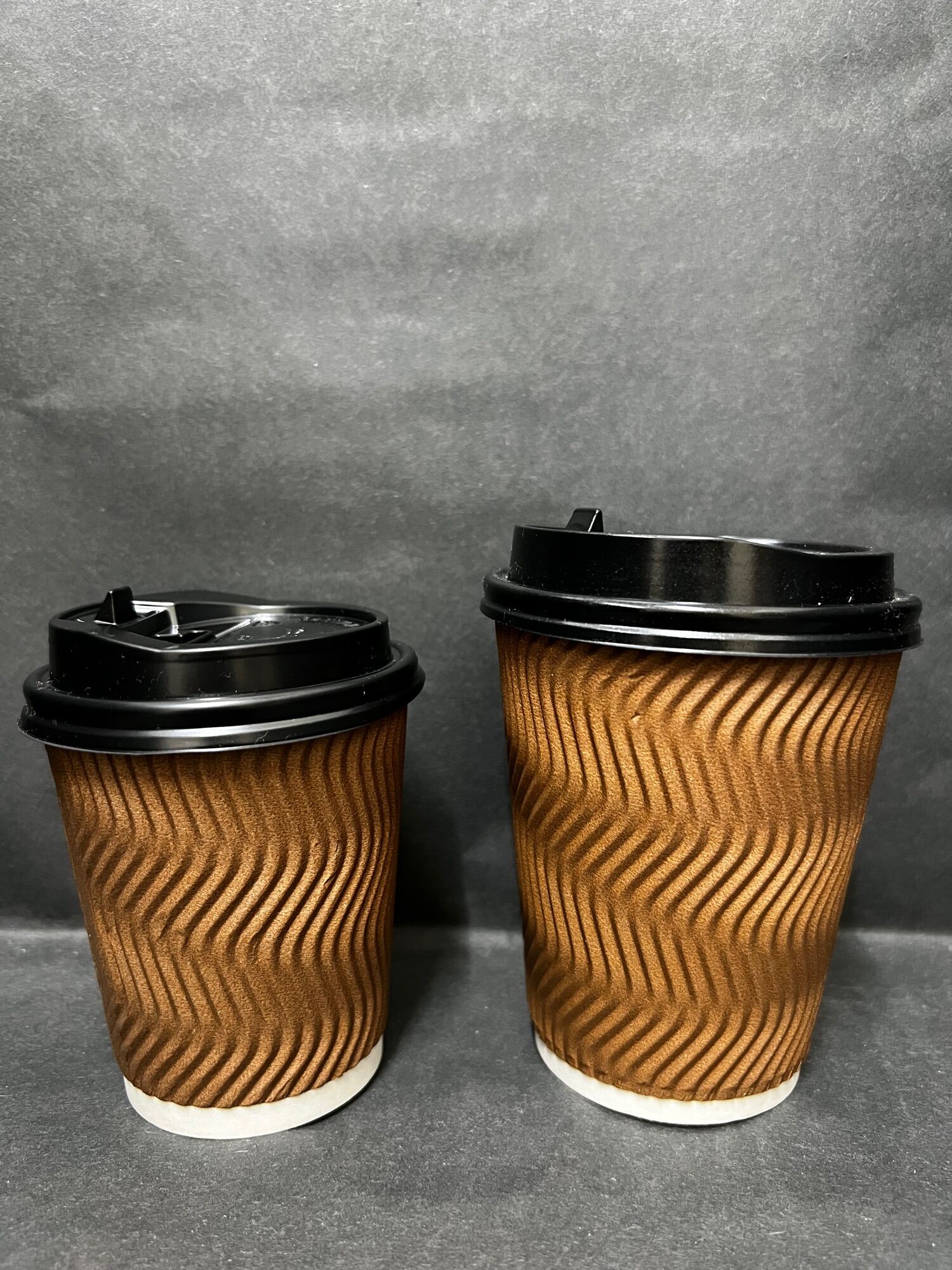 Paper Hot Cup 8oz 12oz With Lid Double Wall 20pcs Disposable Coffee Hot Sweet Corn Cup 8740