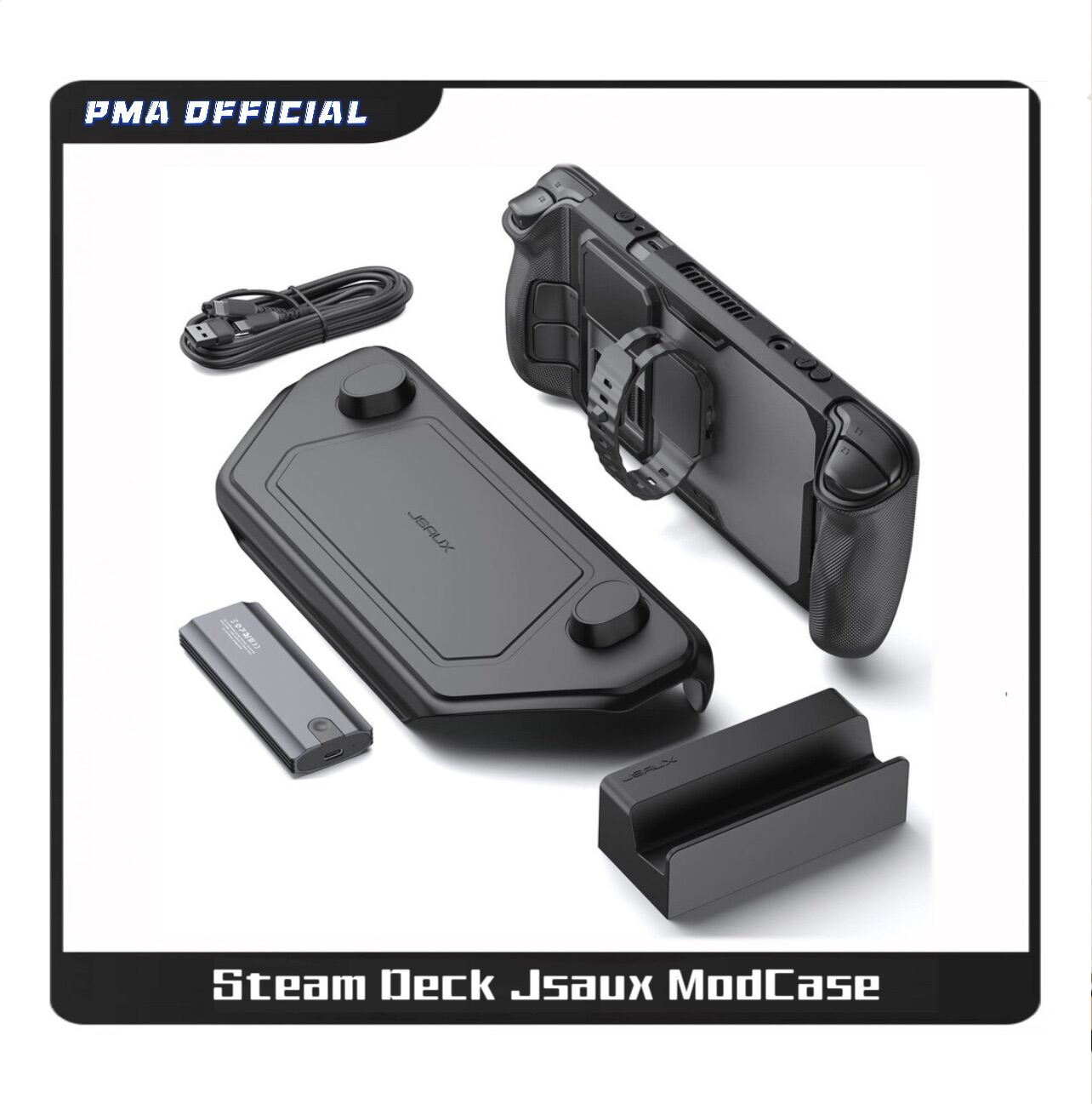 Jsaux Official Modcase For Steam Deck New Modular Case Lazada