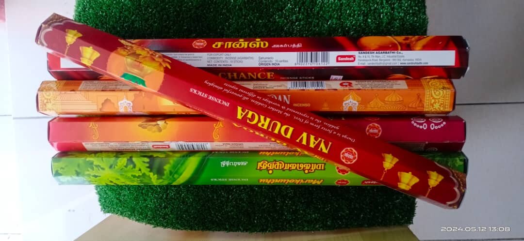 Sandesh Agarbathi 3 Hours Nav Durga long incense stick