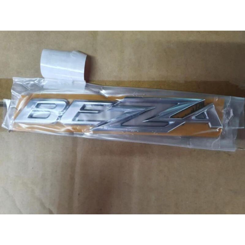 *ORIGINAL PERODUA BEZZA REAR BONNET MARK (BEZZA) EMBLEM, LOGO/ BELAKANG ...
