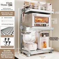 Micoe | Slidable Kitchen Appliance Shelf