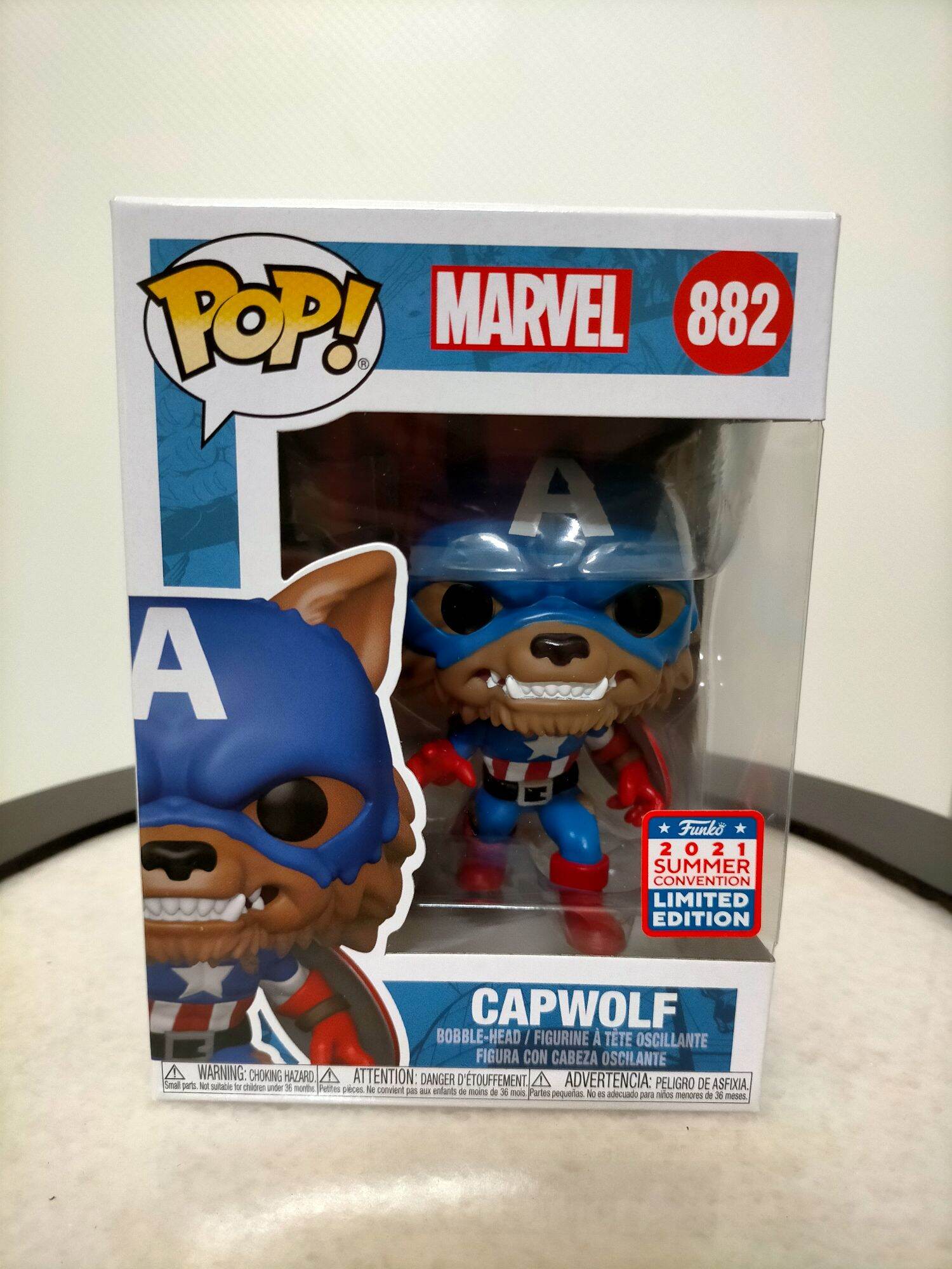 capwolf funko pop amazon