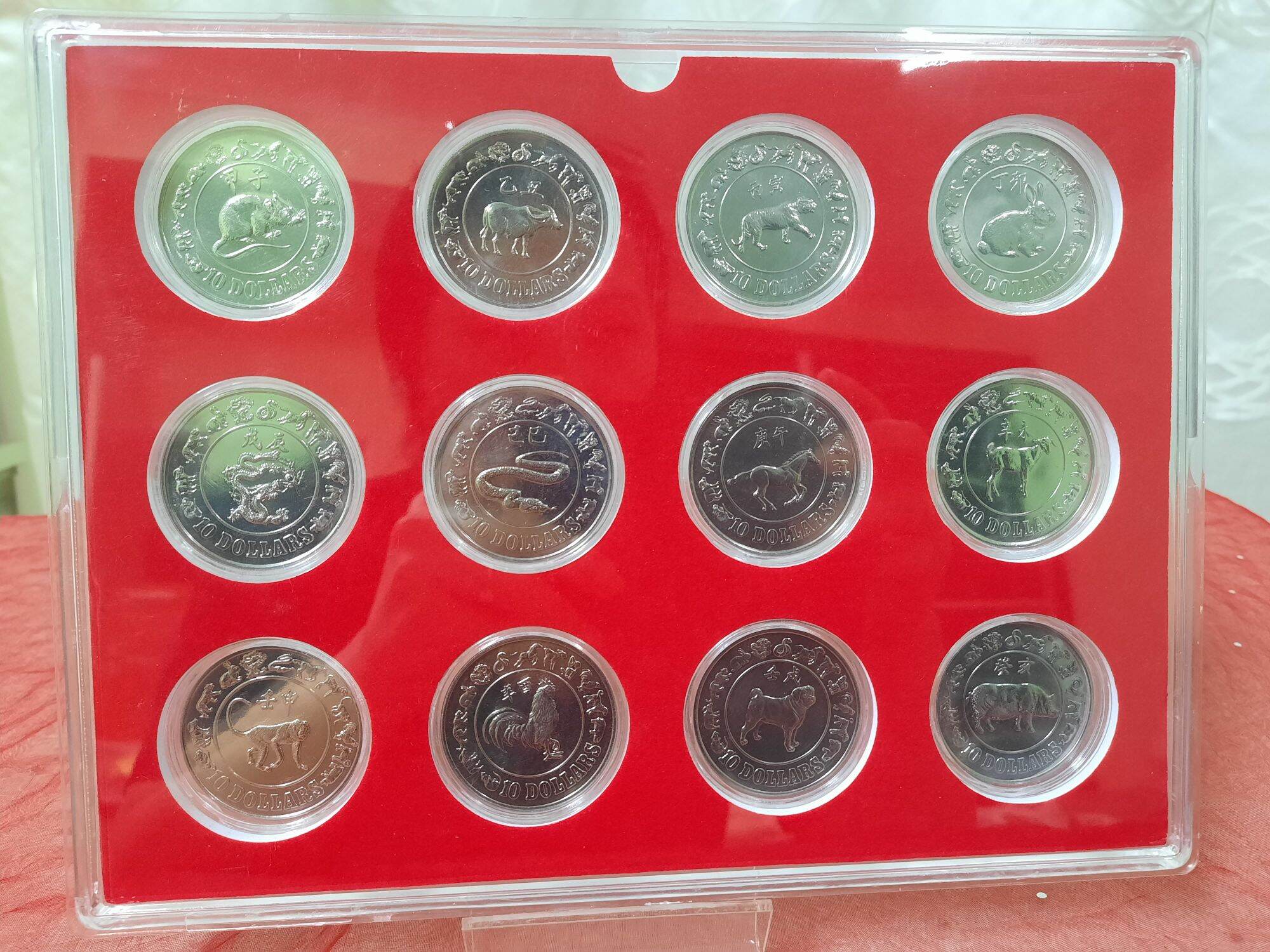 🔥新加坡~12生肖~1st Serial ~ Singapore ~$10【1set ×12】🔥 | Lazada