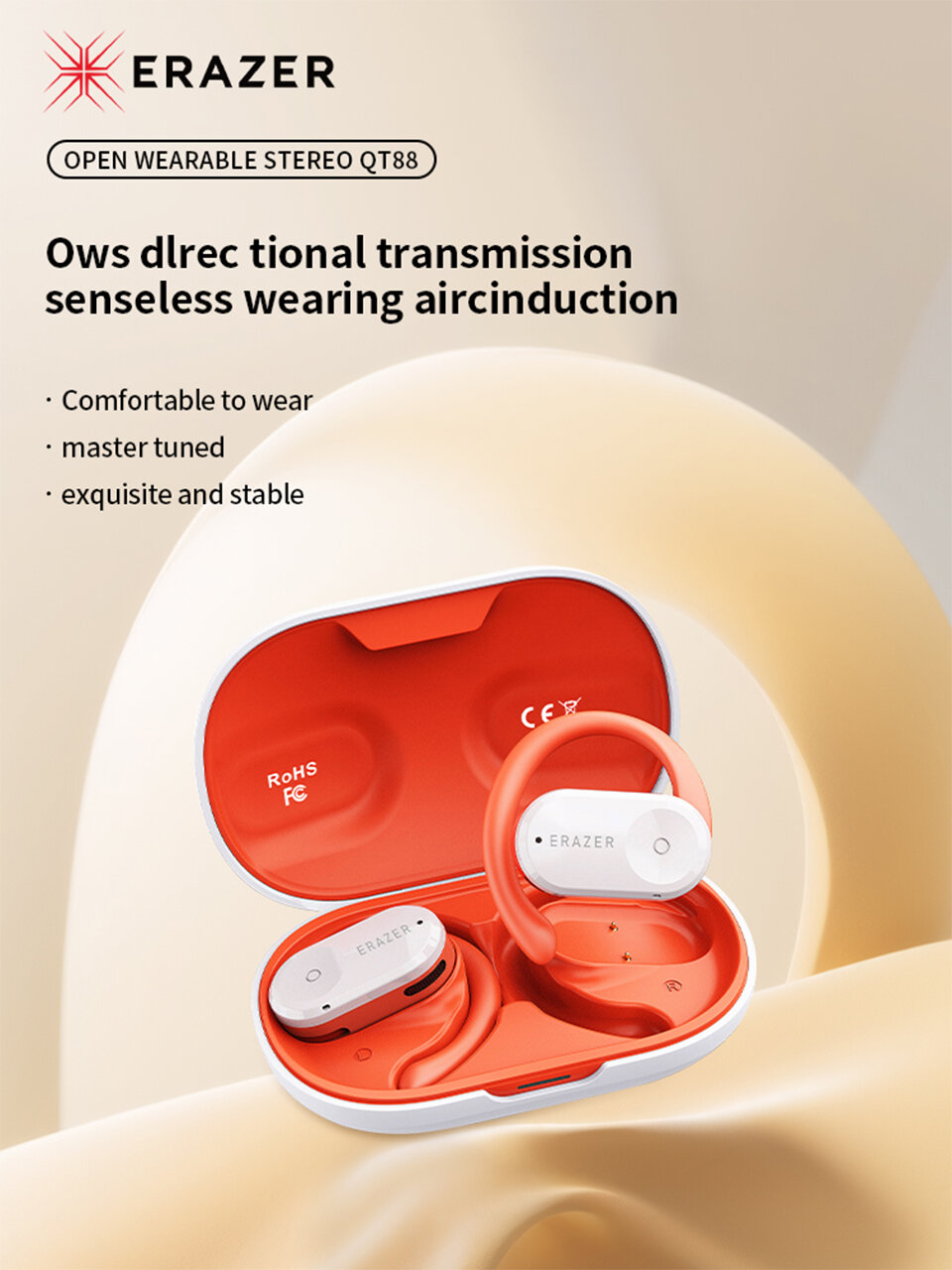 Lenovo Erazer Qt88 Wireless Bluetooth Headphones With Microphone_voghion.com
