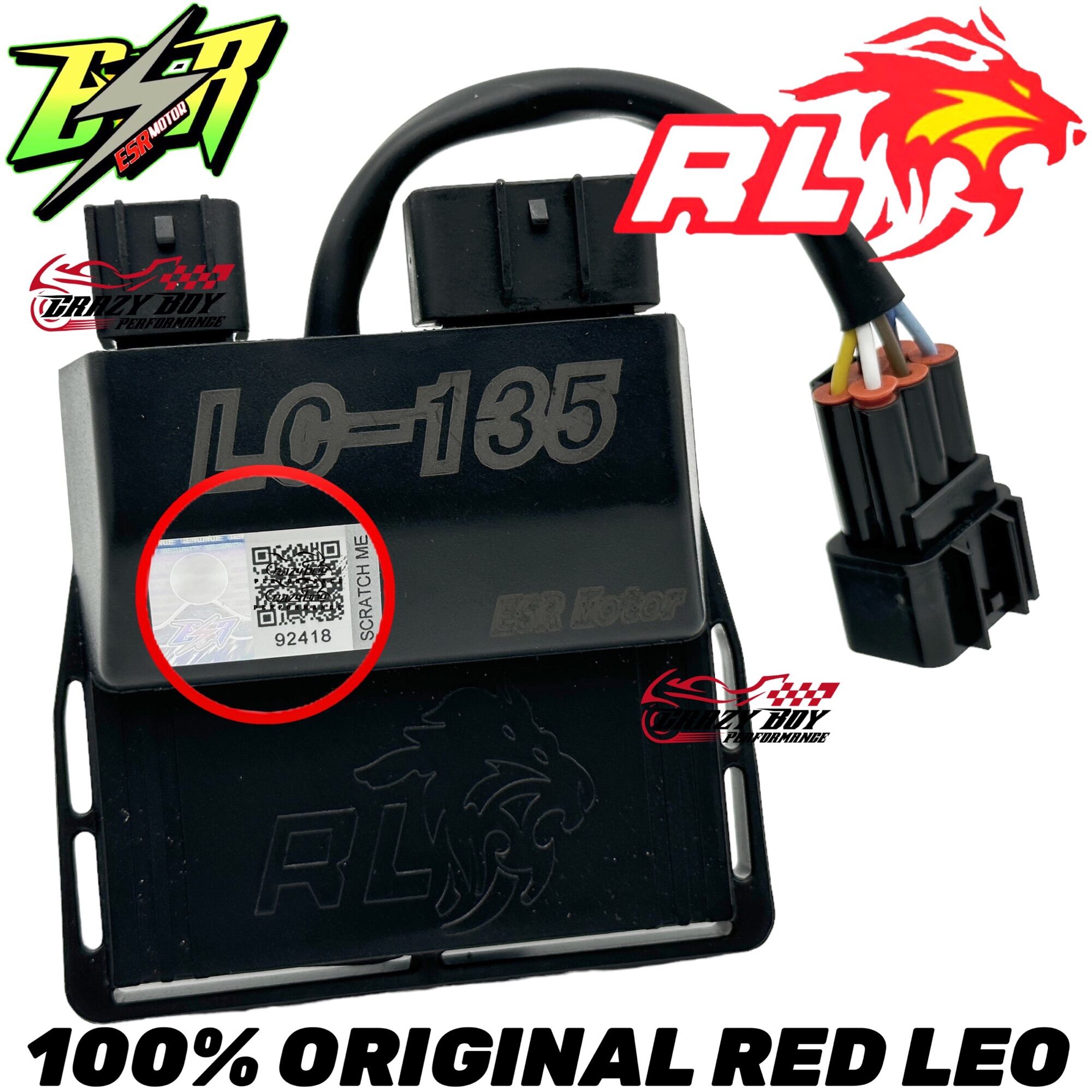 RED LEO 100% ORIGINAL CDI LC135 V1-V7 ADJUSTABLE 16MAP WITH CONTROL MODE REDLEO CDI LC135 V1-V6 100% ORIGINAL. 