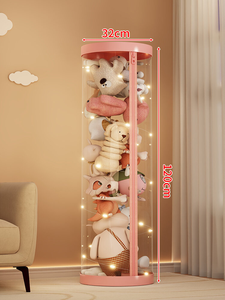 Transparent Toy Storage Bucket