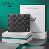 Crocodile | Genuine High-End Men Leather Wallet Short Business