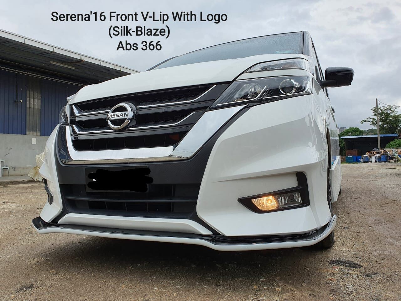 Nissan serena c27 silk blaze Bodykit body kit front rear skirt lip