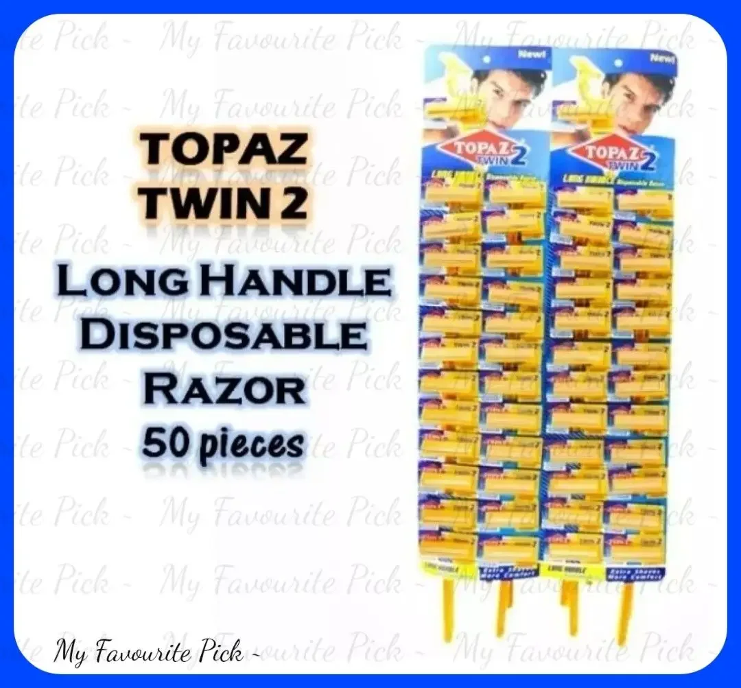 Topaz Razor Card Disposable (card/50 pcs)