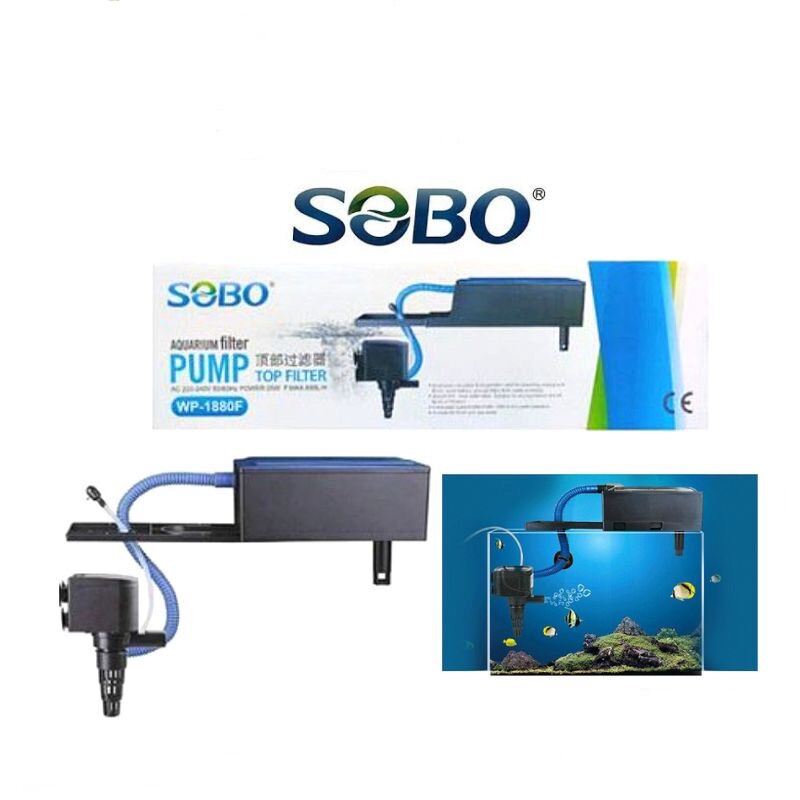 Sobo Aquarium External Top Filter Powerhead Pump With Box WP880F