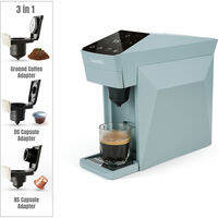 เครื่องทำกาแฟเอสเปรสโซ่สำหรับเครื่องชงกาแฟเอสเปรสโซ่สำหรับถ้วยกาแฟเนสเปรสโซ่ดั้งเดิมเครื่องกาแฟบดคาปูชิโน่และลาเต้เครื่องชงกาแฟแรงดัน19Bar แบบเสิร์ฟแบบเดี่ยว