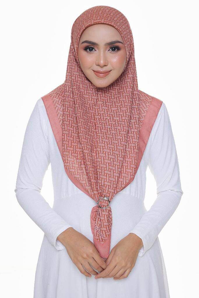 AISYAH EXCLUSIVE)) TUDUNG BAWAL COTTON PREMIUM TIADA BATU Aisyah