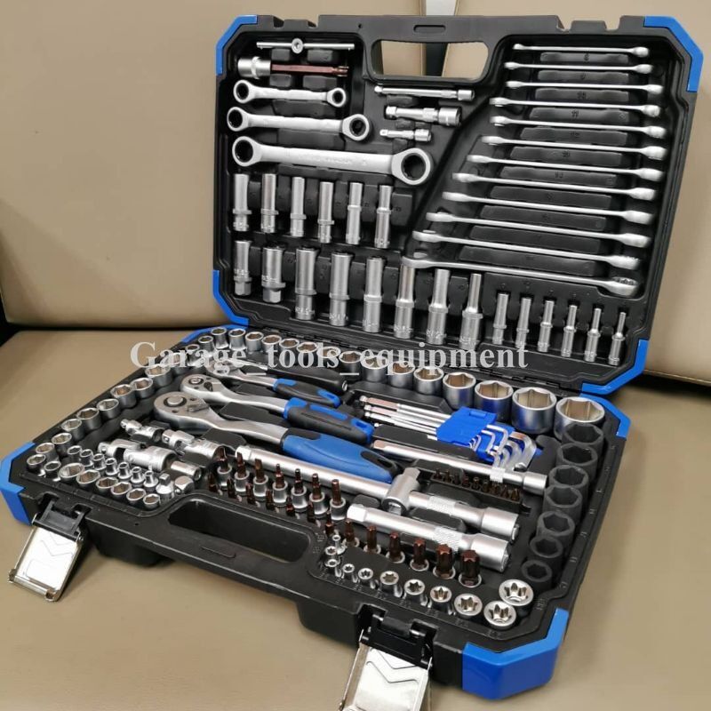 Original CRV 151PCS Ratchet Box Socket Set Box Set Spanner Set