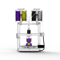 ANYCUBIC Kobra X 3D Printer  Multi-Material  Multi-Color Ultra Fast speed printing Multicolor FDM Printer