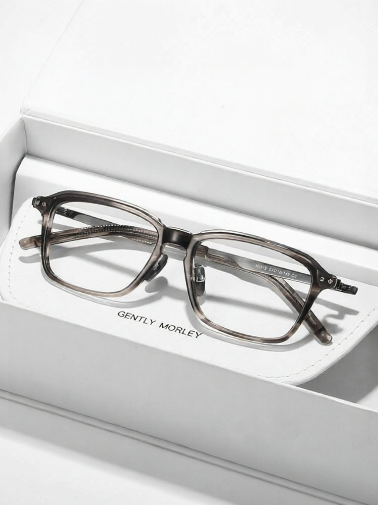 gently morley | Retro Full-Frame Eyeglasses Anti-Blue Light and Myopia Astigmatism Correction Harga 287 Ringgit*Penghantaran Percuma