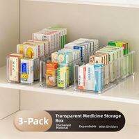 Jujiajia | Adjustable First Aid Medicine Box Compartments