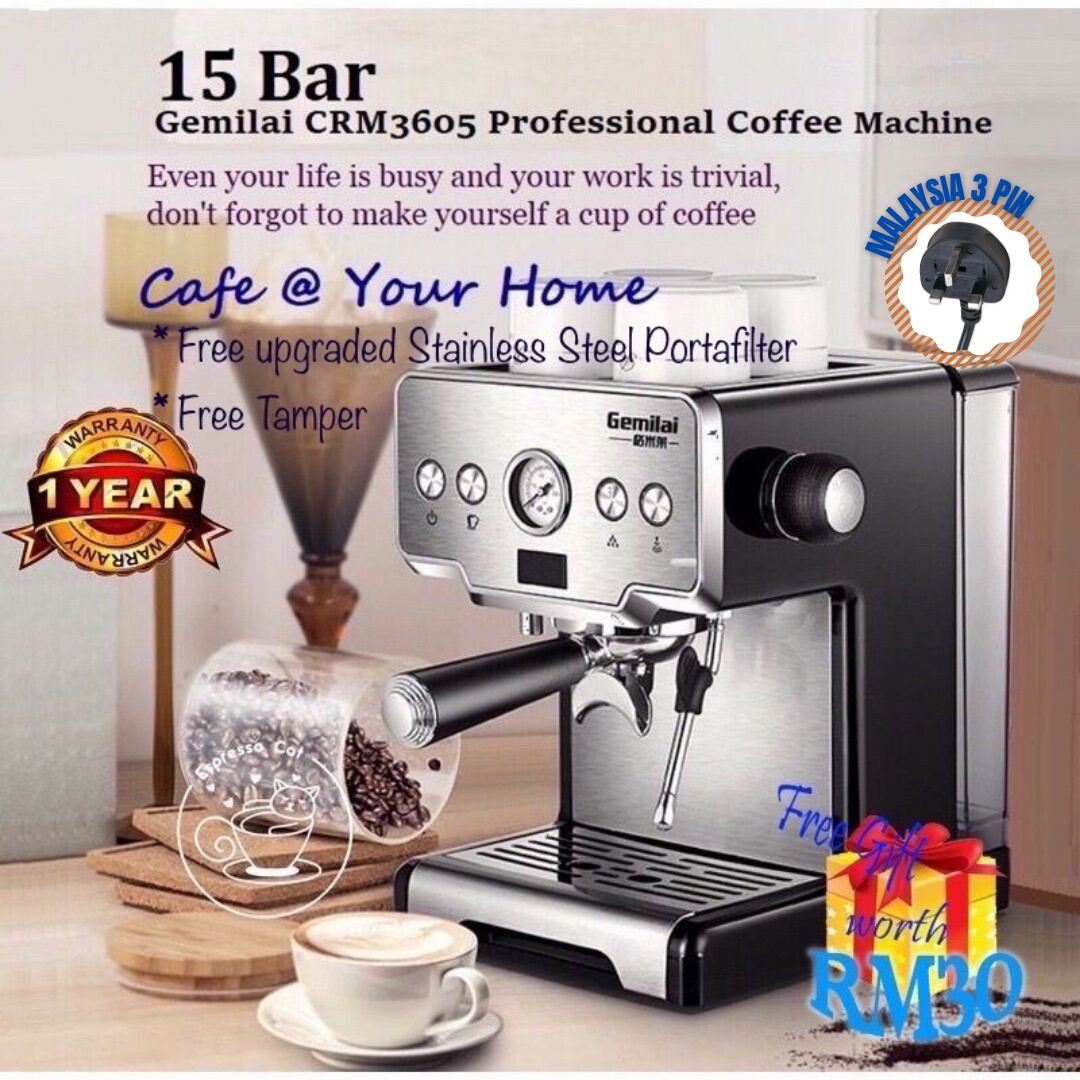 CRM-3005E Italian Espresso Machine Professional Coffee Maker For