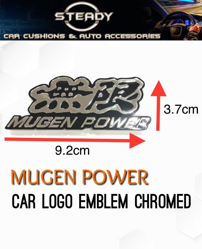 Honda Mugen Power Car Logo Mugen Wording Emblem | Lazada