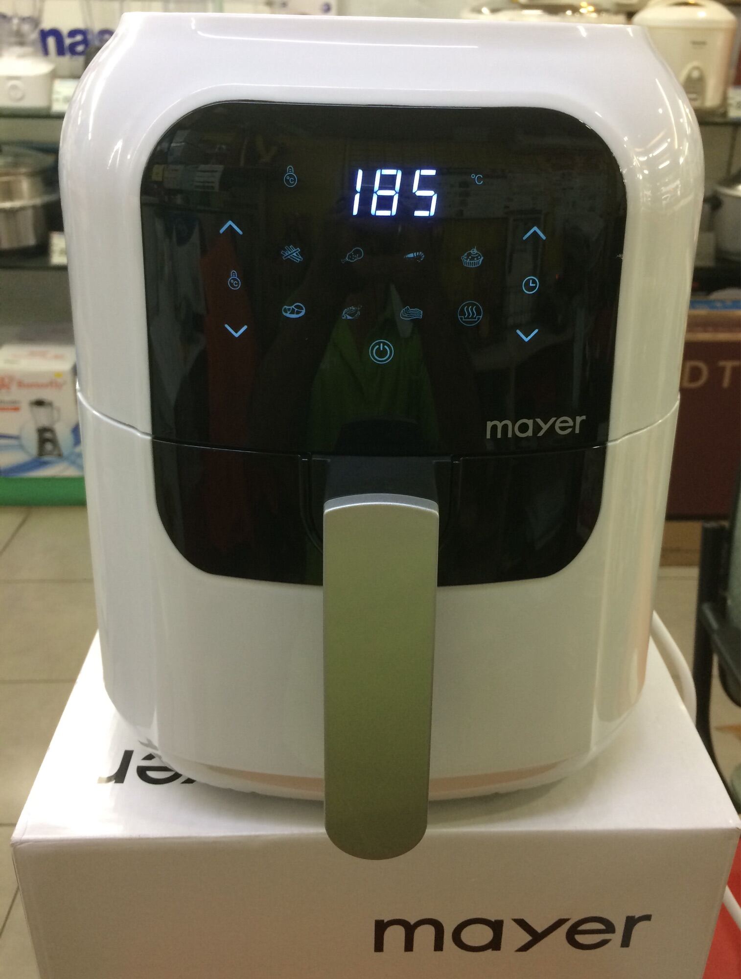 MAYER Digital Air Fryer 5.5L (MMAF505D) Lazada