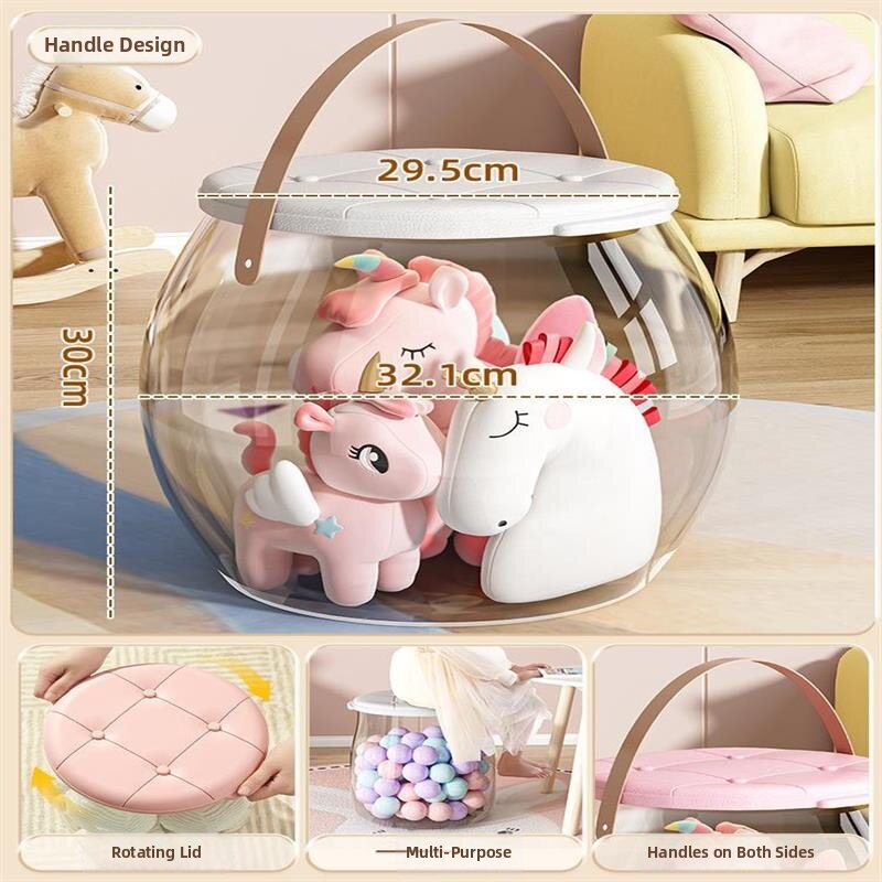 SHANNAIER | Transparent Toy Storage Box