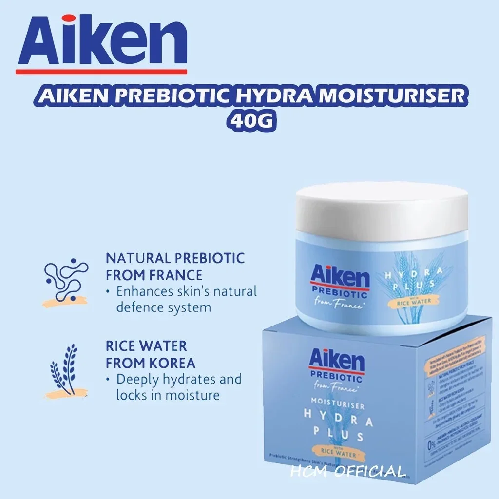 Aiken prebiotic hydra plus moisturiser 40g