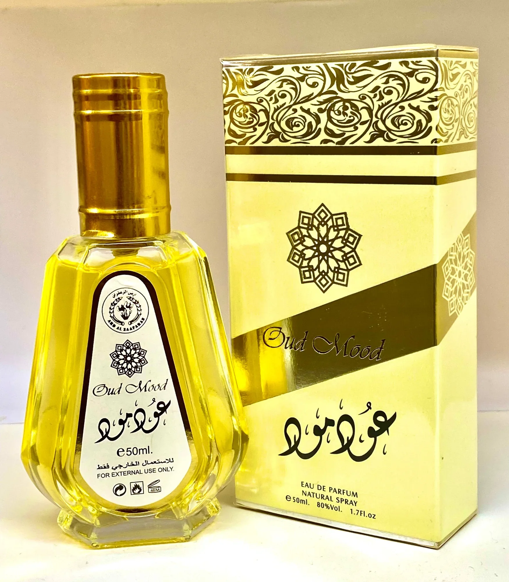 Oud Mood Eau de Parfum 100ml Arabic Perfume Spray-50ml