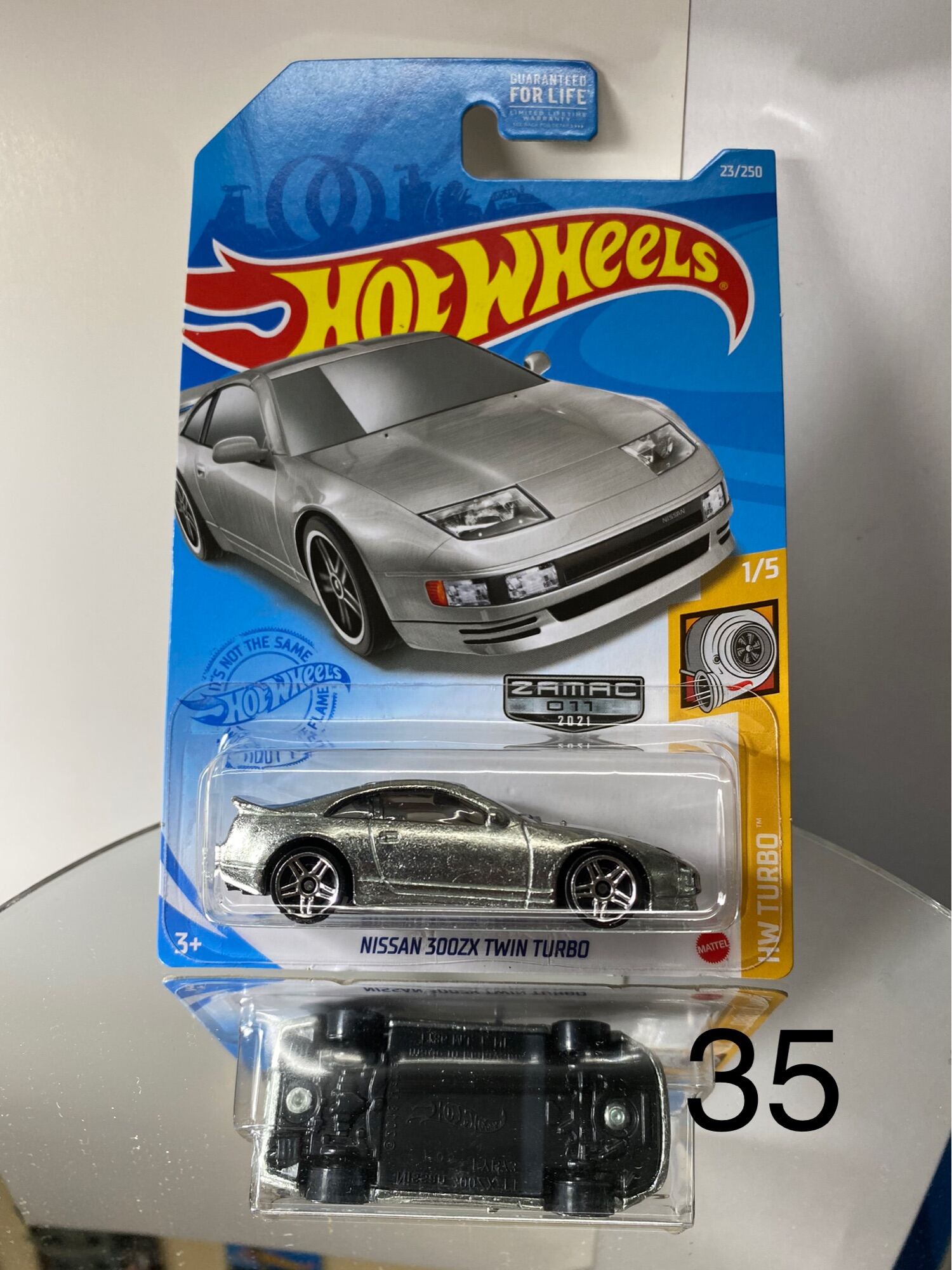 Hotwheels Nissan 300ZX Twin Turbo Walmart Exclusives Zamac 2021 | Lazada