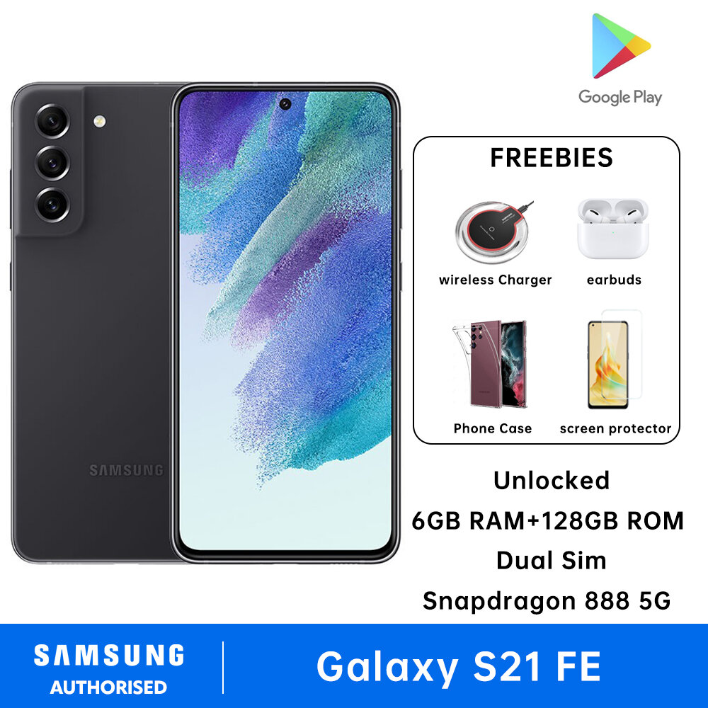 Samsung Galaxy S21 FE 5G Dual Sim 6GB RAM + 128GB ROM Snapdragon 888 5G Android Smartphone - Image 2