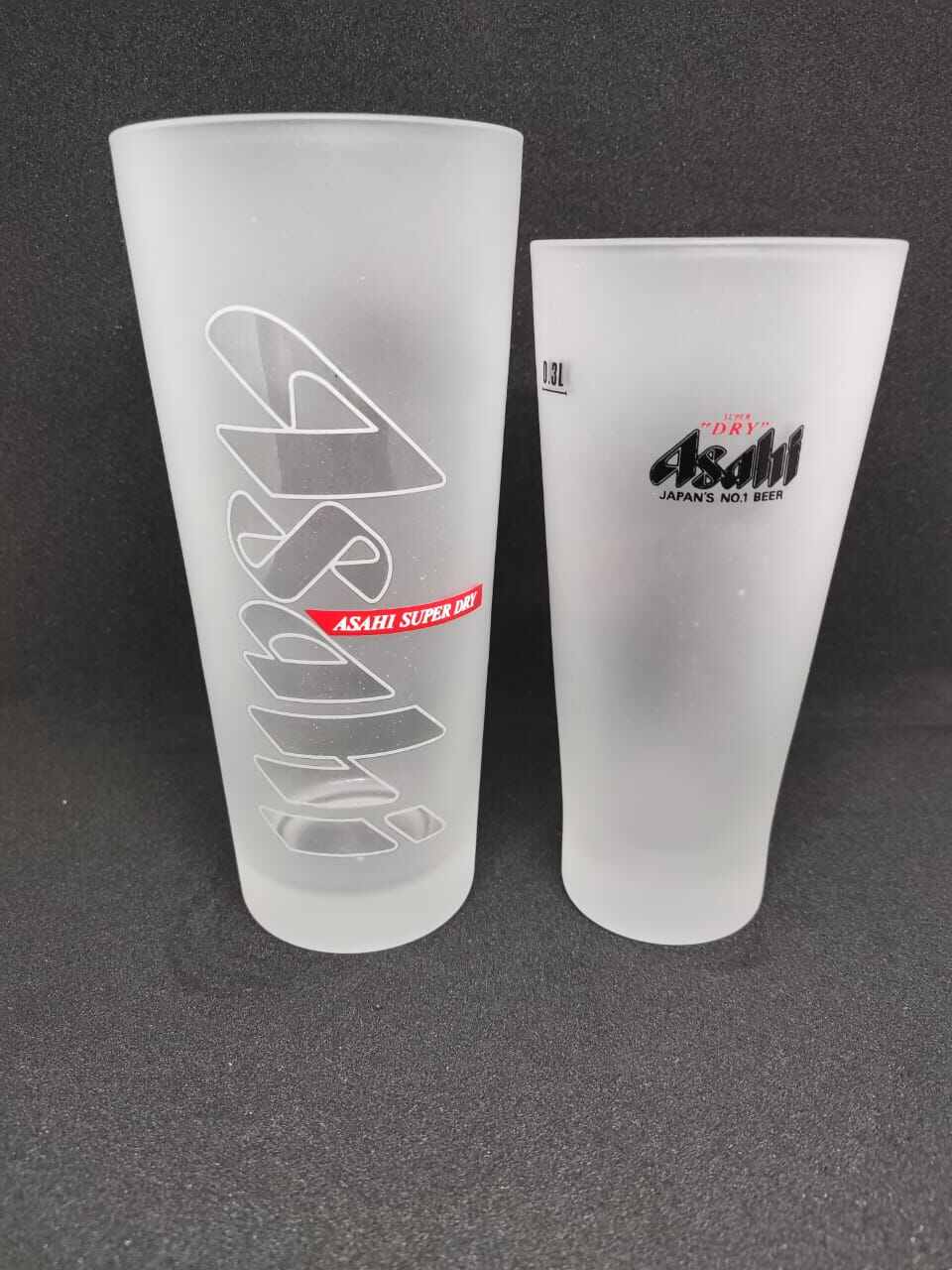 Asahi beer glass 0.3L 1 pc (beer glass玻璃杯） Lazada
