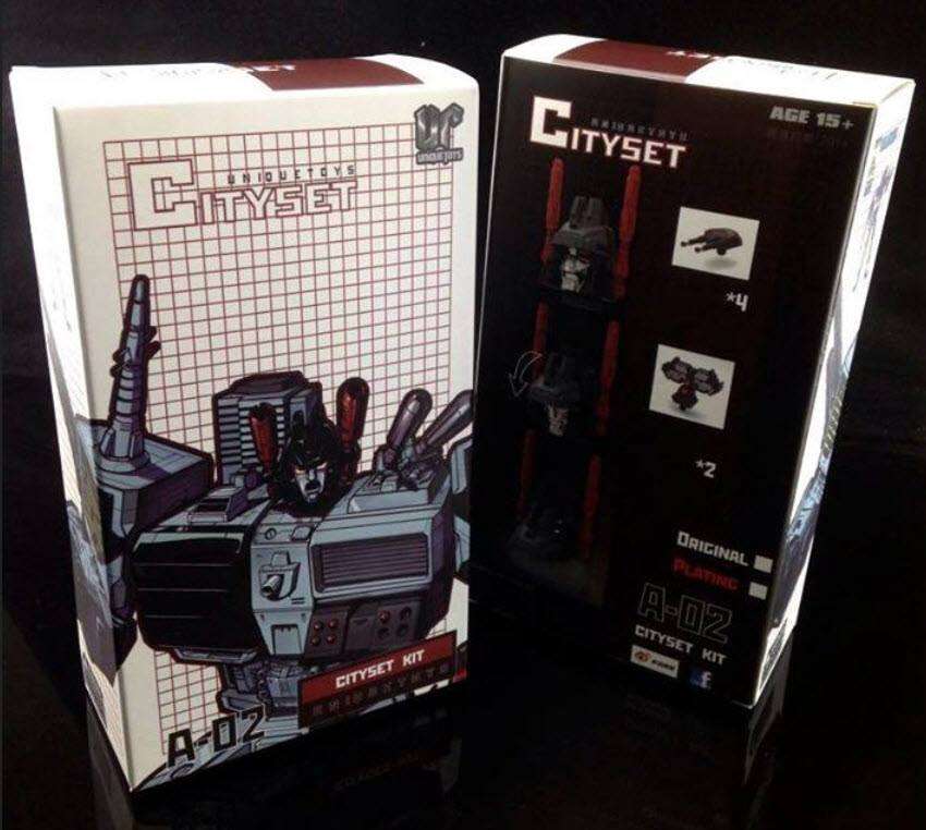 Unique Toys Transformers City Set A02 Metroplex Head Upgrade Kit Lazada