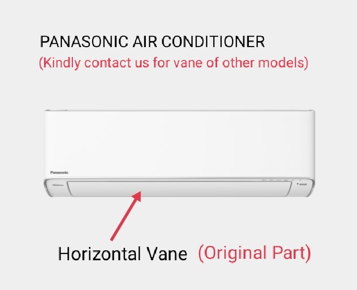 Original Panasonic Aircond Vane(C1385)/Horizontal Vane/Vane Blade ...