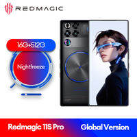 【LAST DAY 9.9 Promo!】Global Version Redmagic 11S Pro NX809S Snapdragon 8 Elite Gen5 Leading Version BOE AMOLED 1800nits 24000RPM Fan 50MP 7500mAh 80W