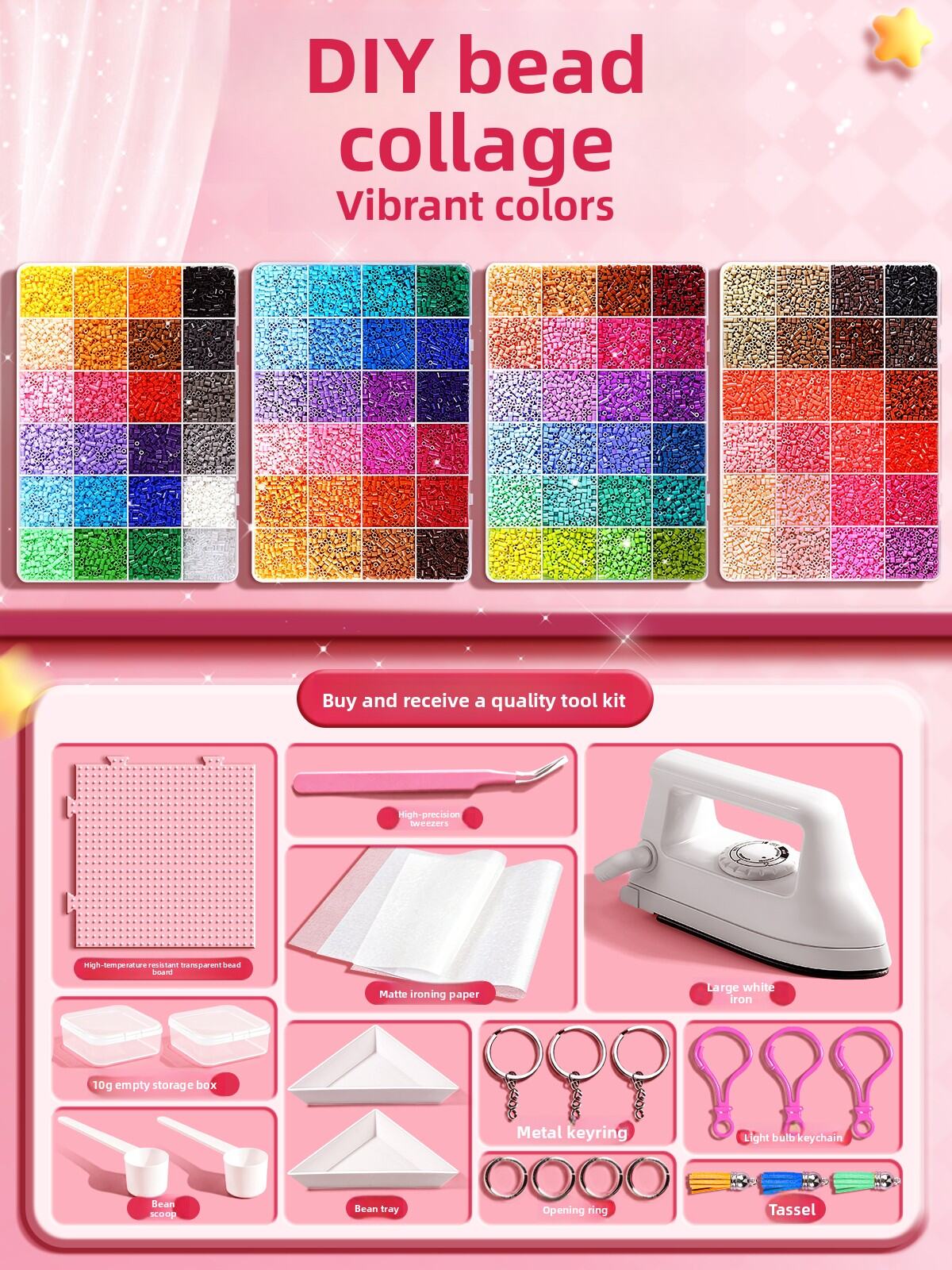 MINGZHUO | 3D Fusion DIY Craft Kit 2.6mm - Jenama MINGZHUO Harga 90 Ringgit*Penghantaran Percuma