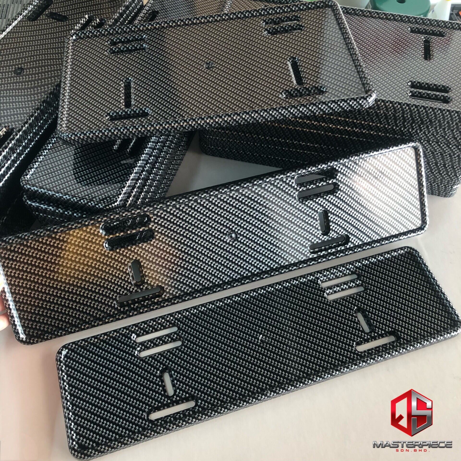 Carbon Plate Holder Car Frame Lazada