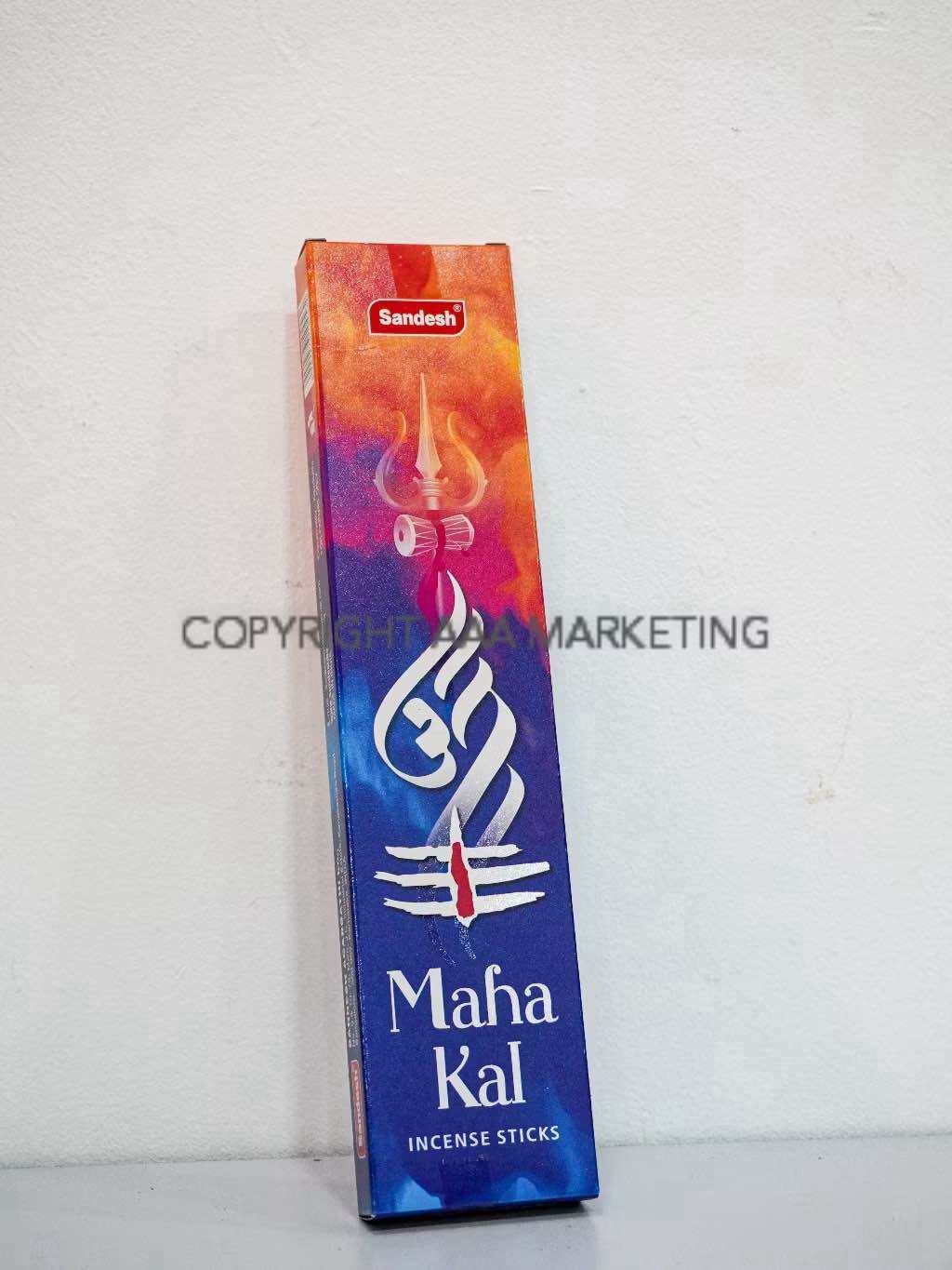 SANDESH AGARBATHI (Premium Incense Sticks) MAHAKAL SERIES 1 HOUR BURNING SIVAYA NAMA AUM