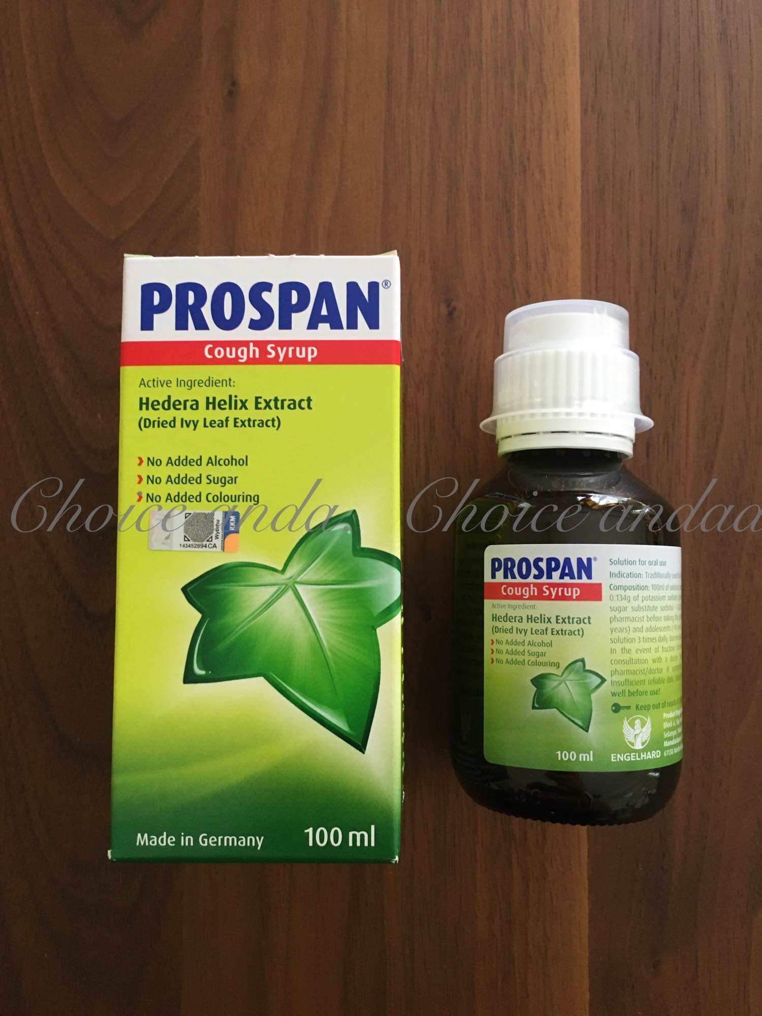 (Expiry Date 05/26) Prospan Cough Syrup (100ml) Lazada