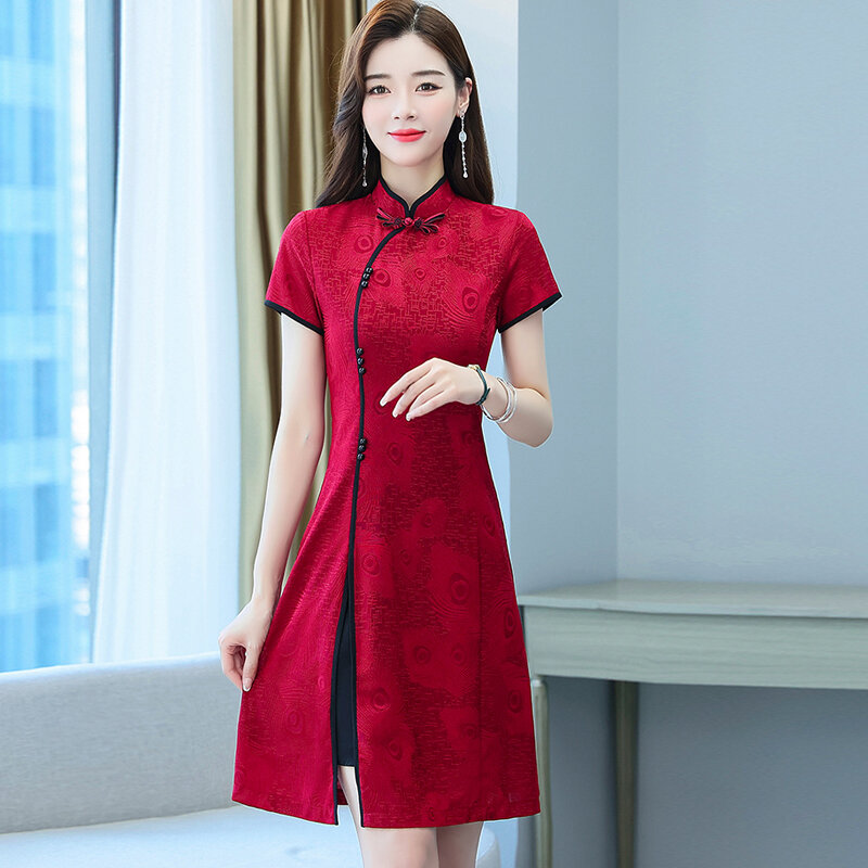 Buy Chinese New Year Red Dress Online at a Better Price | Lazada Malaysia