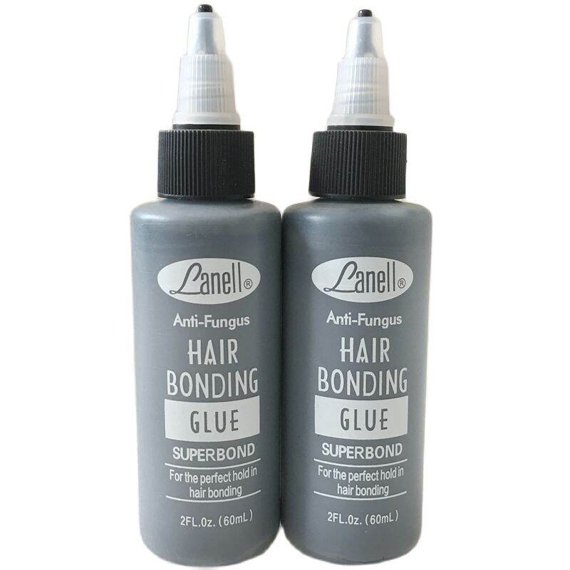 1 Bottle 2 Oz 60 ml Lanell Black Hair Weaving Bond Anti-fungus Hair ...