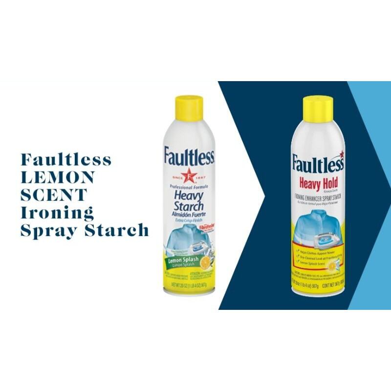 Faultless Magic Sizing Ironing Starch Spray Light Body Fast And Easy On  From USA