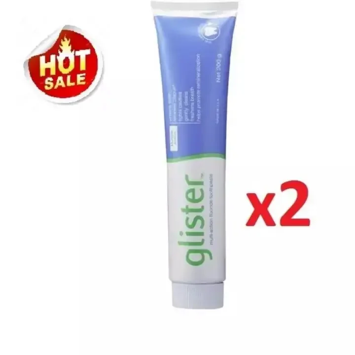 GLISTER Multi-Action Fluoride Toothpaste (200g) (DUO PACK) 100%
