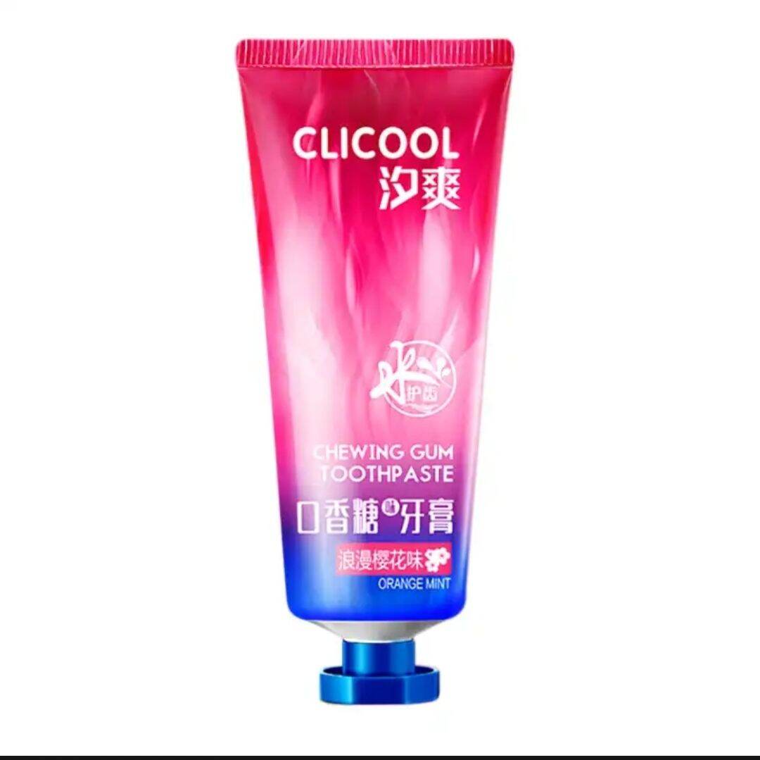 Chewing Gum Toothpaste Fresh Breath Peach Sakura Flavor Whitening Teeth